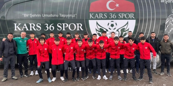 Kars 36 Spor U16 Türkiye finalleri için Bingöl yolunda…
