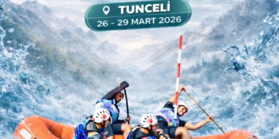 Tunceli’de Rafting Türkiye Şampiyonası Heyecanı Başlıyor