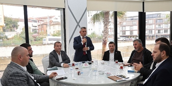 Başkan Ölmez Muhtarlarla Buluştu: “Önceliğimiz Hizmet”