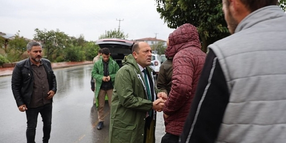 Başkan Selçuk Yıldız Sahada
