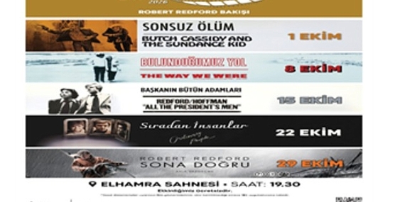 Yeniden Sinematek’te yeni sezon “Robert Redford Bakışı” ile başlıyor